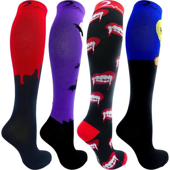 4 Pair Medium/Large Soft Premium Colorful Moderate - Picture 2 of 5